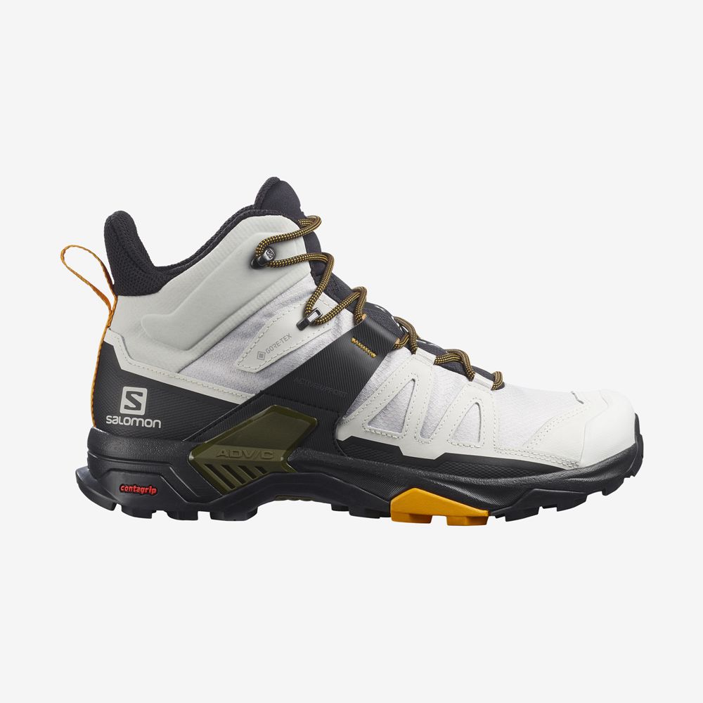 Botas De Montaña Salomon Hombre Astilla - Salomon Argentina X ULTRA 4 MID GORE-TEX,496530-YKC